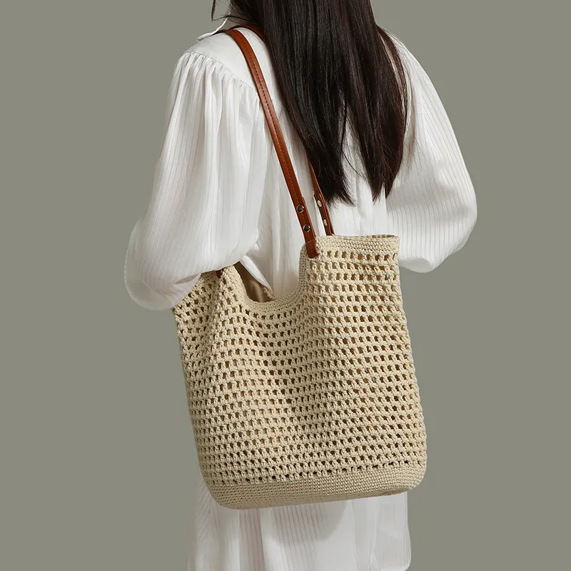 VINEY Fabric Shoulder Bag Tote Regular Women's Multicolor-7