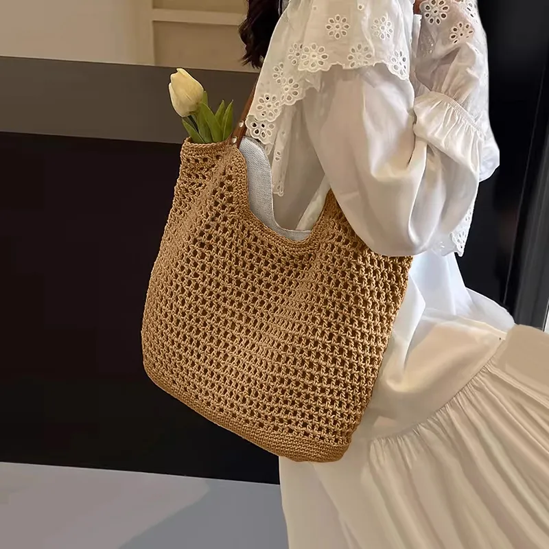 VINEY Fabric Shoulder Bag Tote Regular Women's Multicolor-1