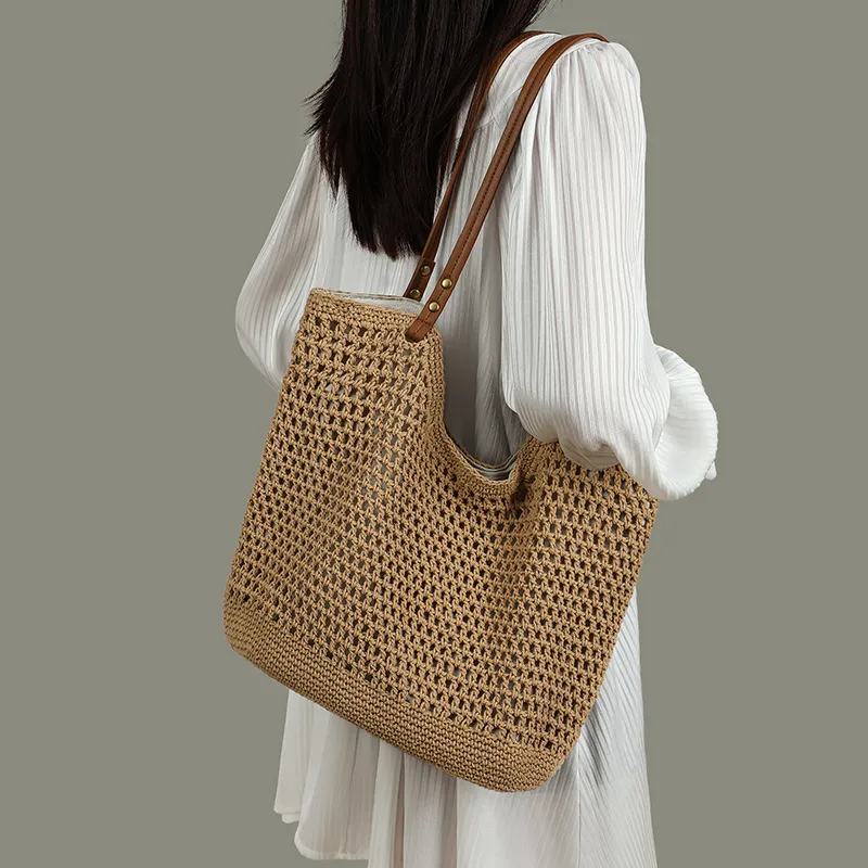 VINEY Fabric Shoulder Bag Tote Regular Women's Multicolor-3
