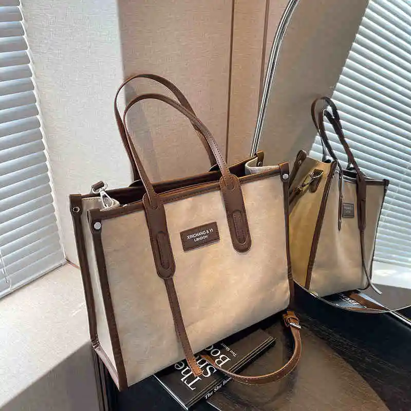 VINEY Synthetic Leather Handbag, Shoulder Bag, Crossbody Bag Regular Women's Ecru-3