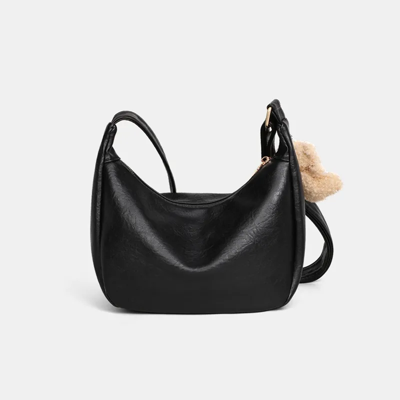 VINEY Pu Shoulder Bag Crossbody Bag Dumpling Bag Regular Women's Coffee-14
