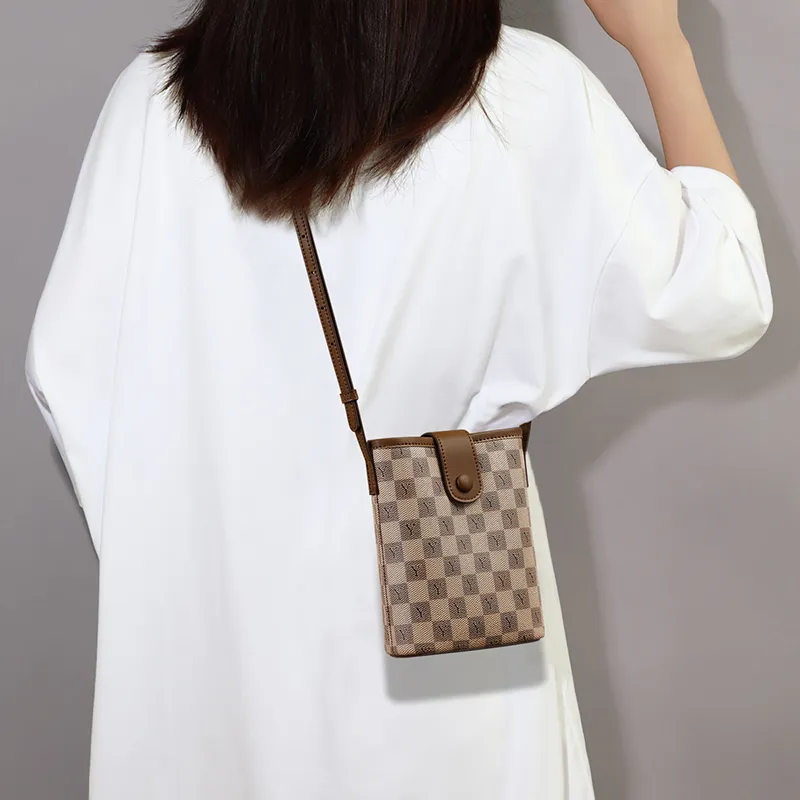 VINEY Synthetic Leather Shoulder Bag Crossbody Bag Regular Women's Coffee-10