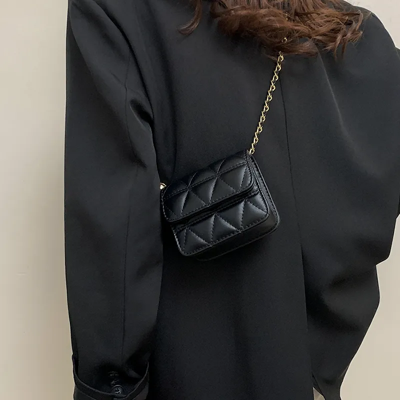 VINEY Cow Leather Shoulder Bag, Crossbody Bag Regular Women's Black/Black Trumpet-2