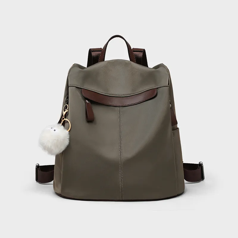 VINEY Fabric Backpack Regular Women's Elephant Gray-2