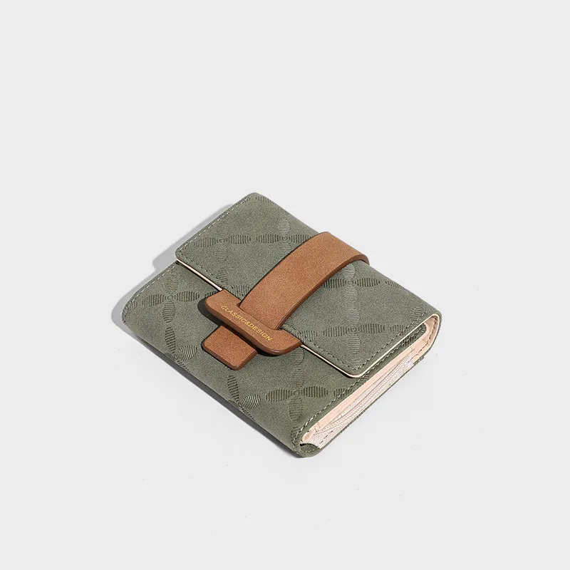VINEY Synthetic Leather Wallet Clutch Regular Women's Multicolor-11