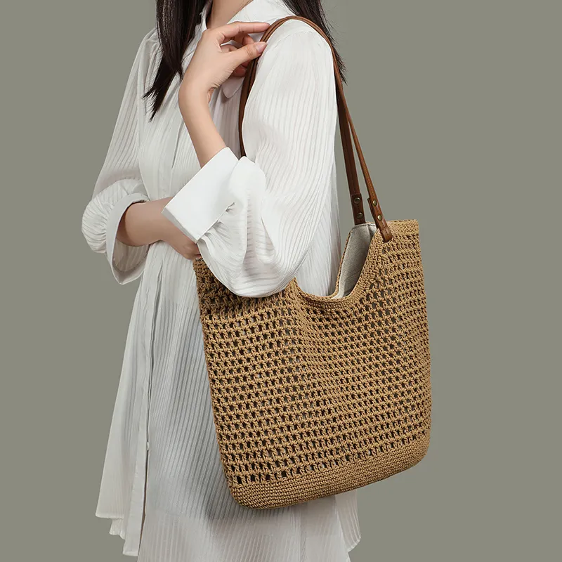 VINEY Fabric Shoulder Bag Tote Regular Women's Multicolor-2