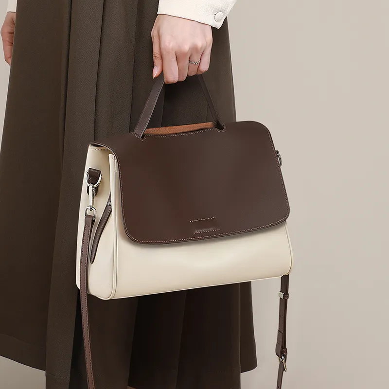 VINEY Cow Leather Crossbody Bag Shoulder Bag Shopping Bag Regular Women's Multicolor-15