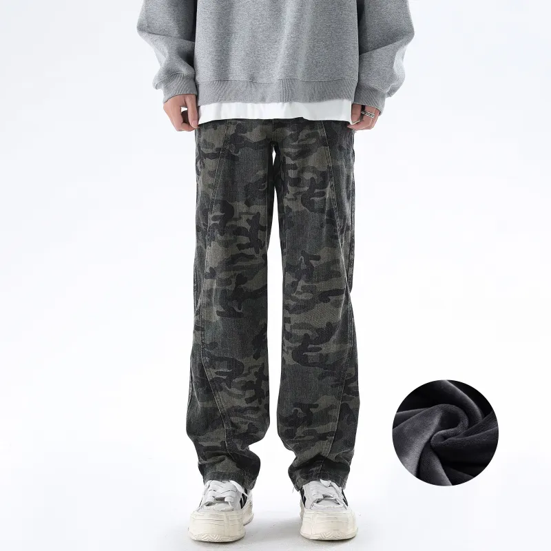 DARK HORSE SS24 Jeans Unisex Camouflage-9