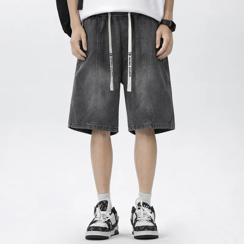 DARK HORSE SS24 Denim Shorts Unisex-14