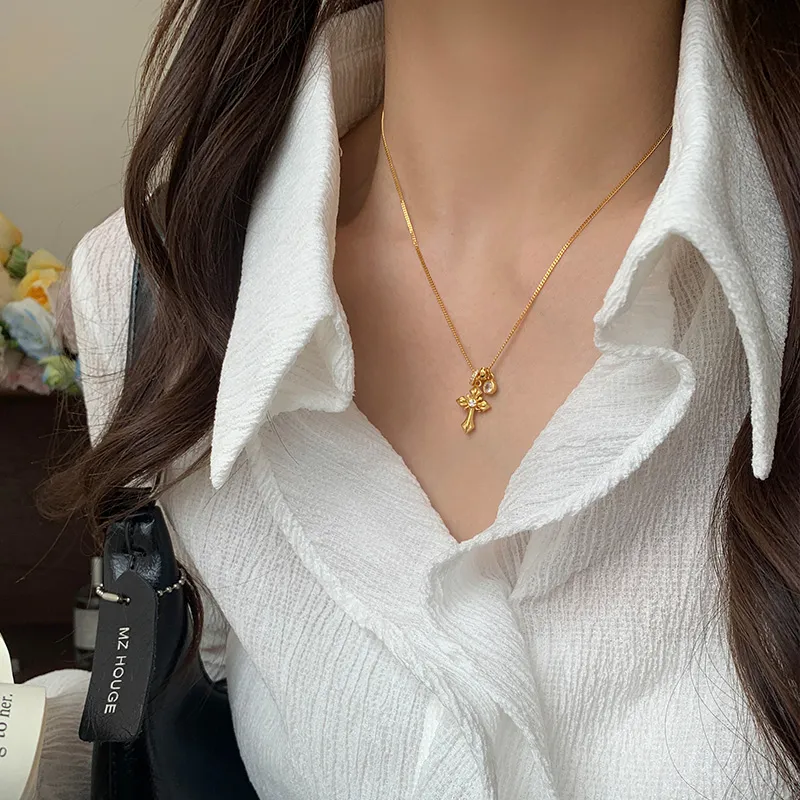 Ascending S925 Silver Necklaces Women's-8