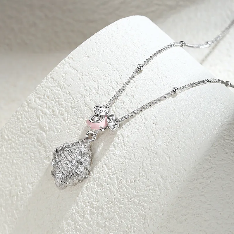 Ascending S925 Silver Necklaces Women's-5