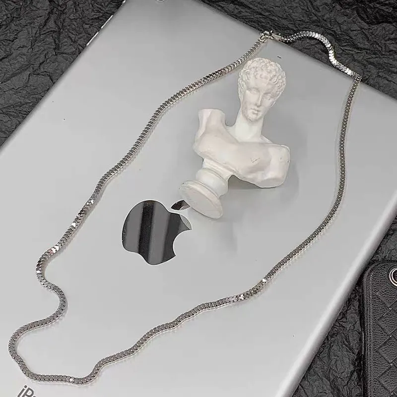 Ascending S925 Necklaces Unisex-7