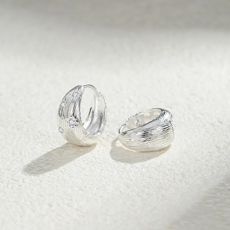 Ascending 925 Sterling Silver Earrings Women's-6