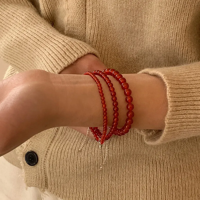 Ascending Agate Bracelets Women's-1