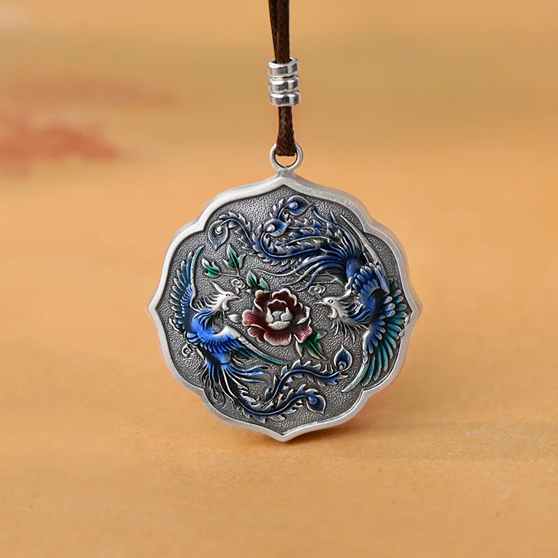 Ascending 990 Silver Sterling Silver Necklaces Women's-2