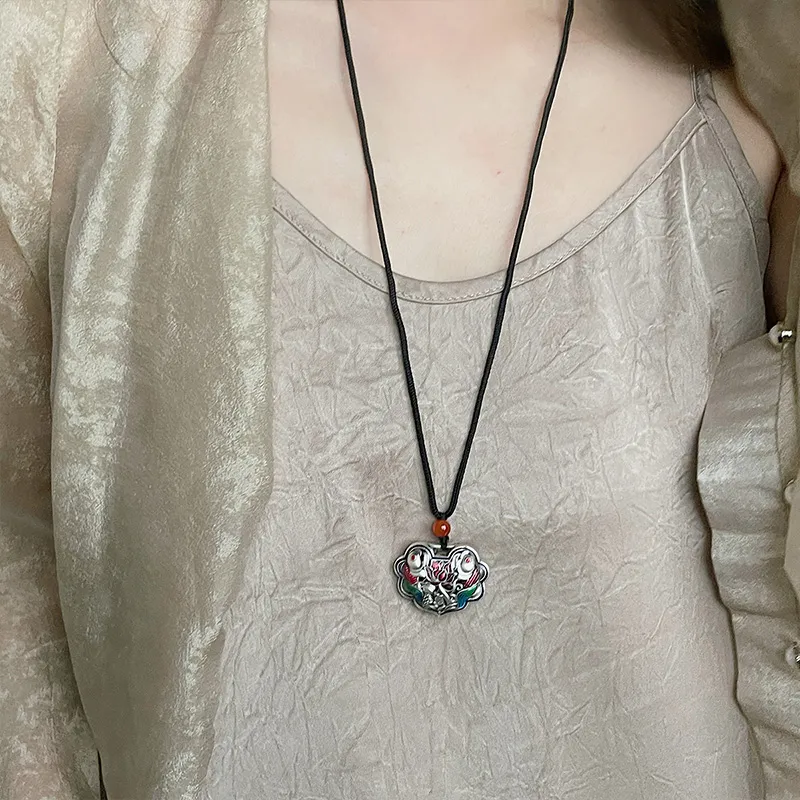 Ascending 999 Fine Silver Necklaces Women's-5