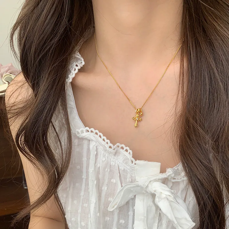 Ascending S925 Silver Necklaces Women's-10