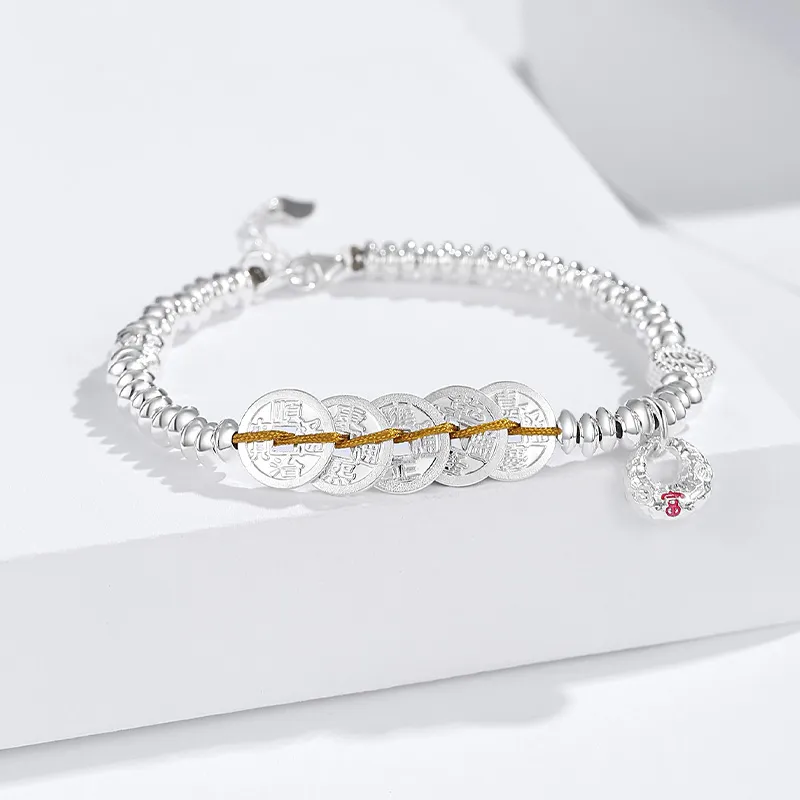 Ascending 925 Sterling Silver Bracelets Women's-2
