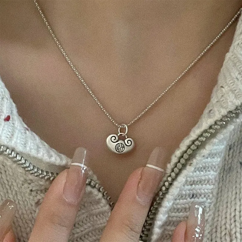 Ascending S925 Silver Necklaces Women's-1