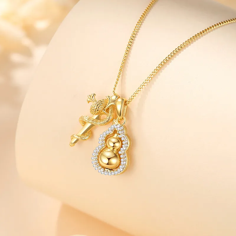 Ascending S925 Silver Necklaces Women's-5