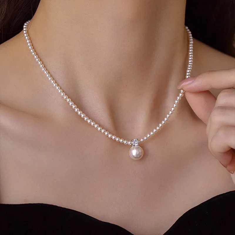 Ascending S925 Silver Necklaces Women's-5