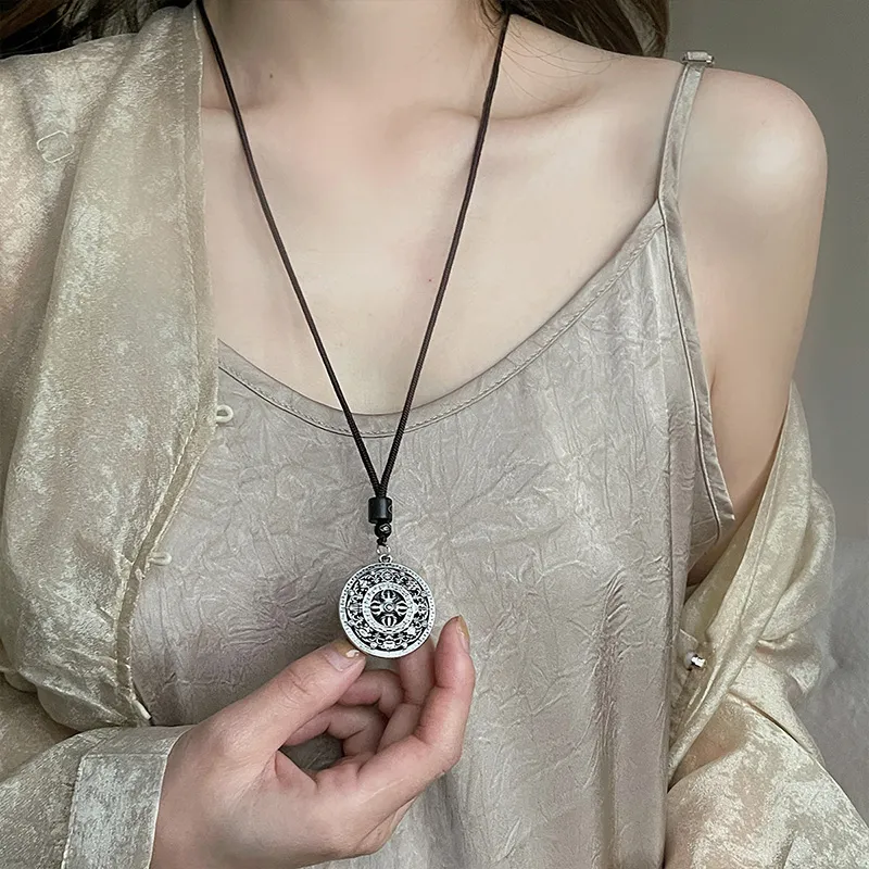 Ascending 999 Fine Silver Necklaces Unisex-6