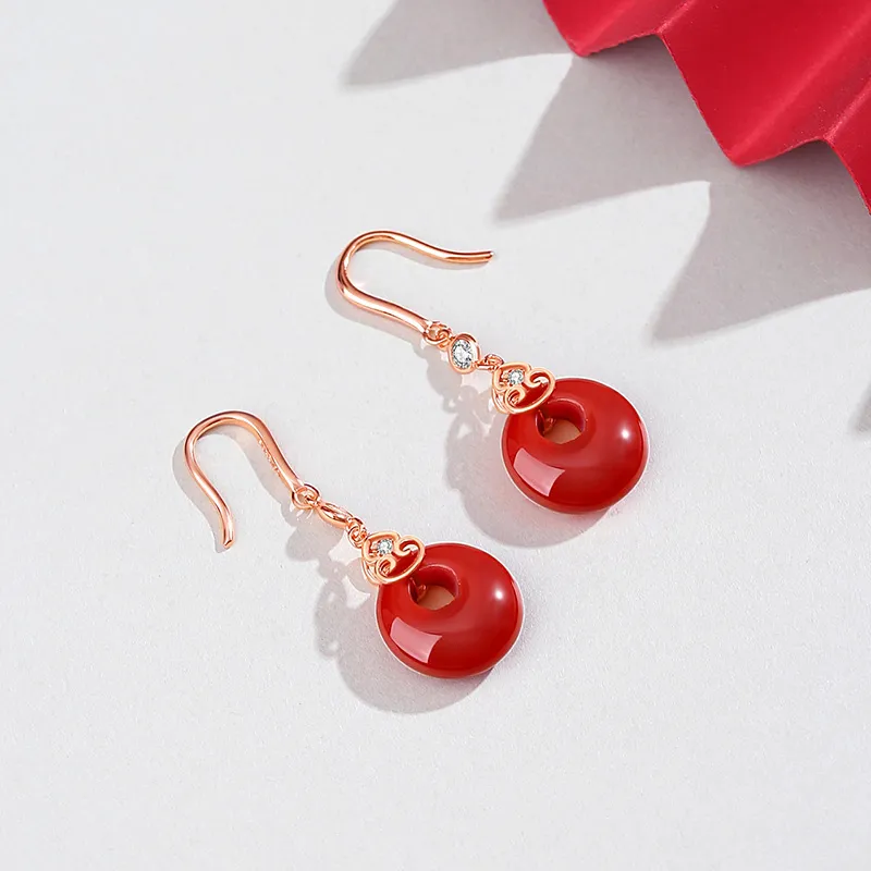 Ascending Agate Earrings Women's-8