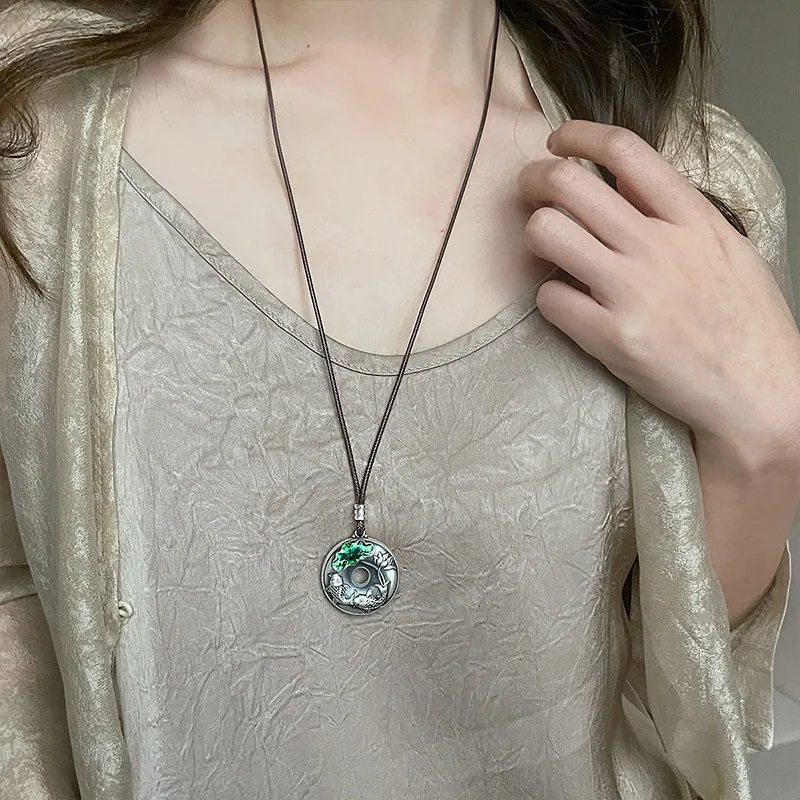 Ascending 999 Fine Silver Necklaces Women's-6