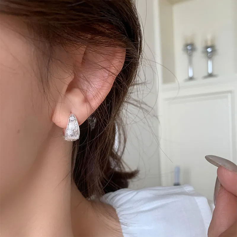 Ascending 925 Sterling Silver Earrings Women's-2