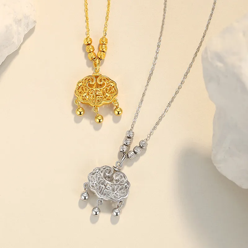 Ascending S925 Silver Necklaces Women's-1