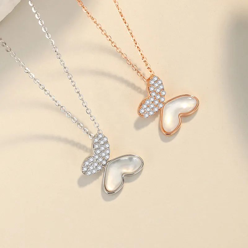 Ascending S925 Silver Necklaces Women's-1