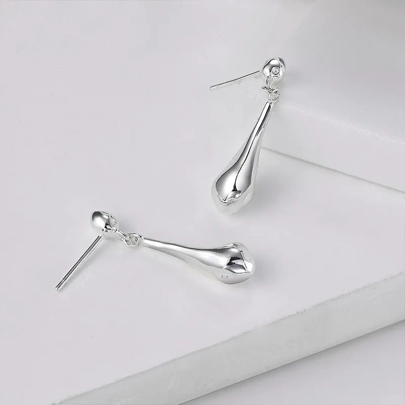 Ascending S925 Silver Earrings Women's-3