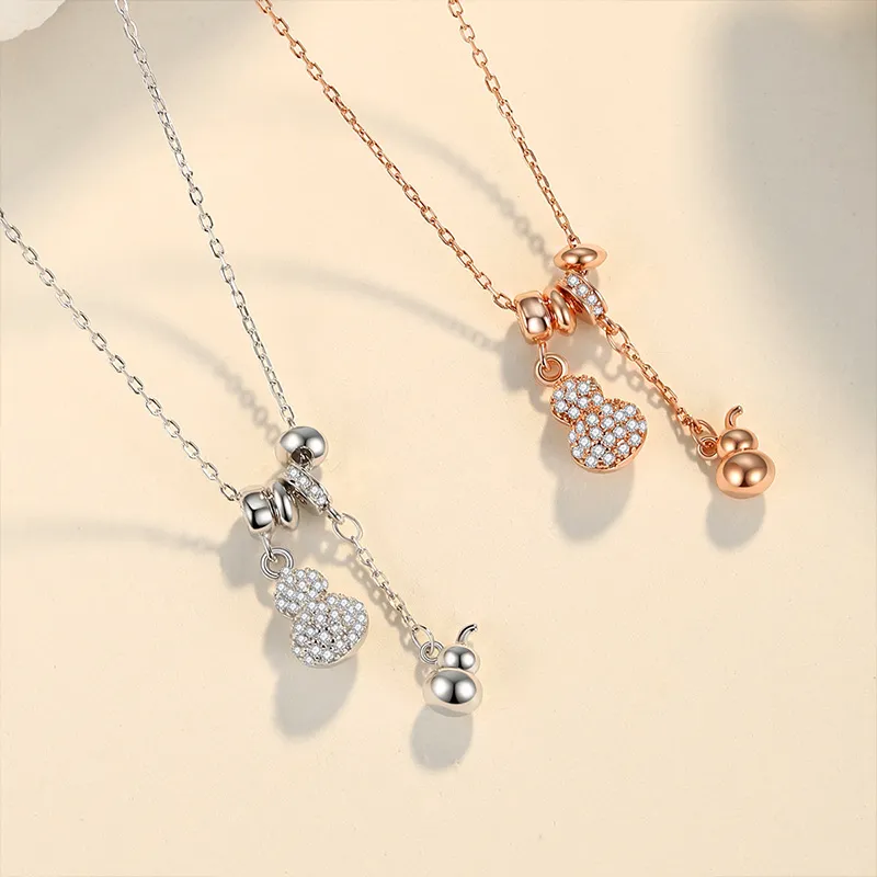 Ascending S925 Silver Necklaces Women's-1