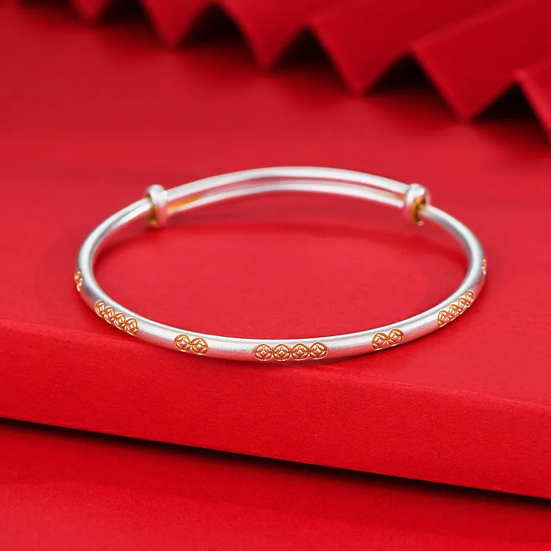 Ascending 999 Fine Silver Sterling Silver Bracelets Unisex-4