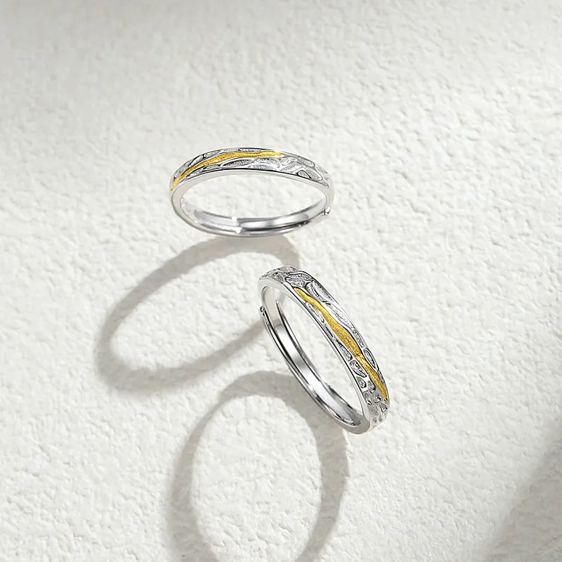 Ascending 925 Sterling Silver Rings Unisex-3