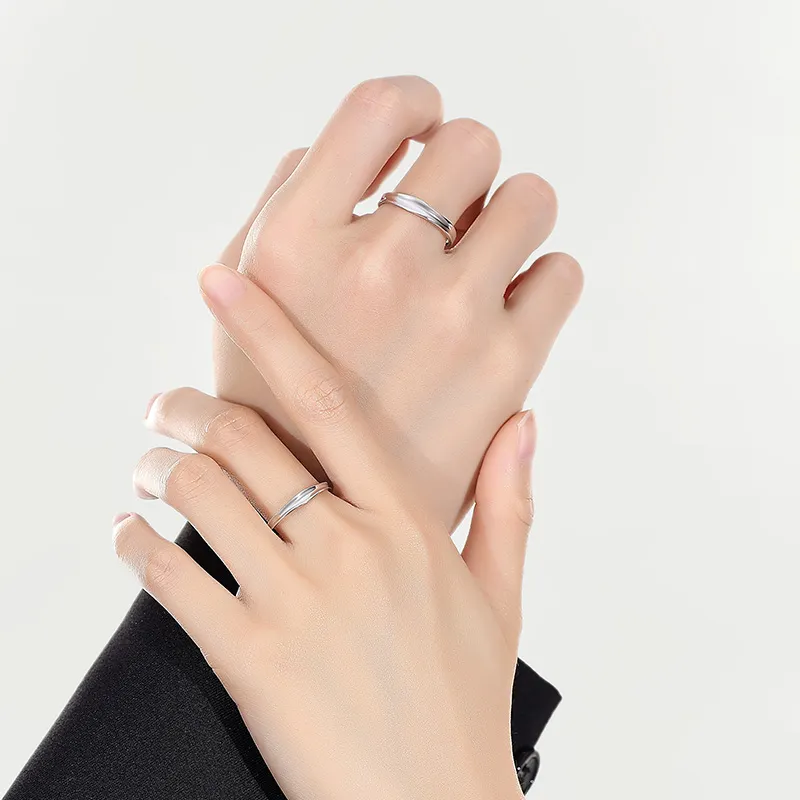 Ascending S925 Silver Rings Unisex-7