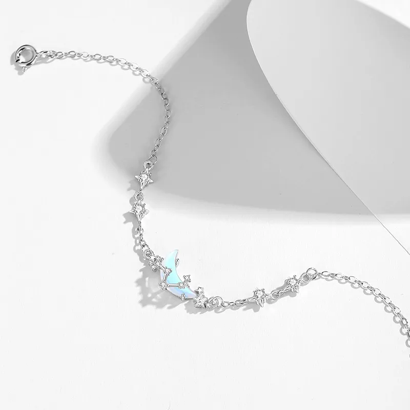 Ascending S925 Silver Bracelets Women's-4