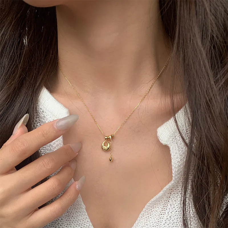 Ascending S925 Silver Necklaces Women's-7