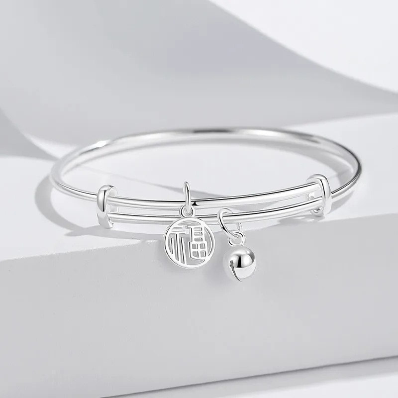 Ascending 999 Fine Silver Sterling Silver Bracelets Women's-2