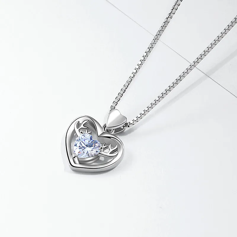Ascending S925 Silver Necklaces Women's-1