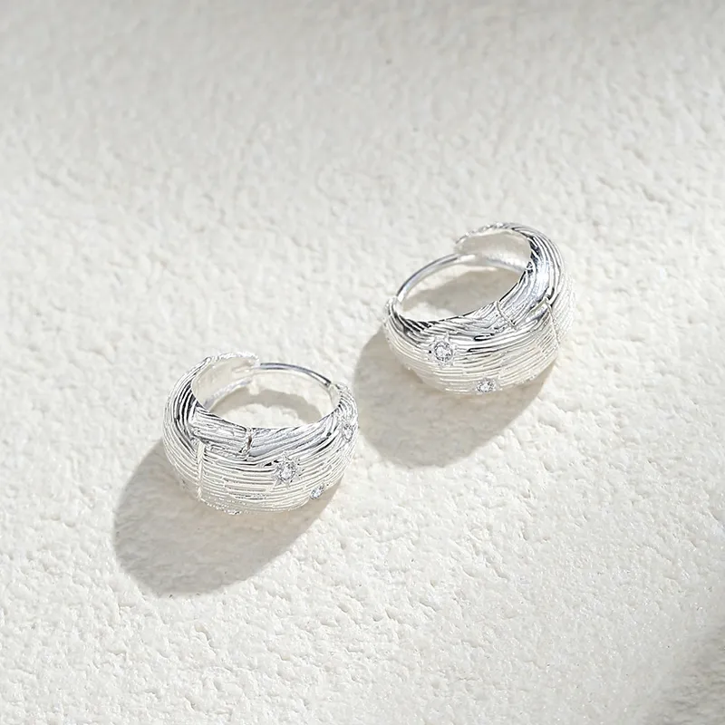 Ascending 925 Sterling Silver Earrings Women's-7