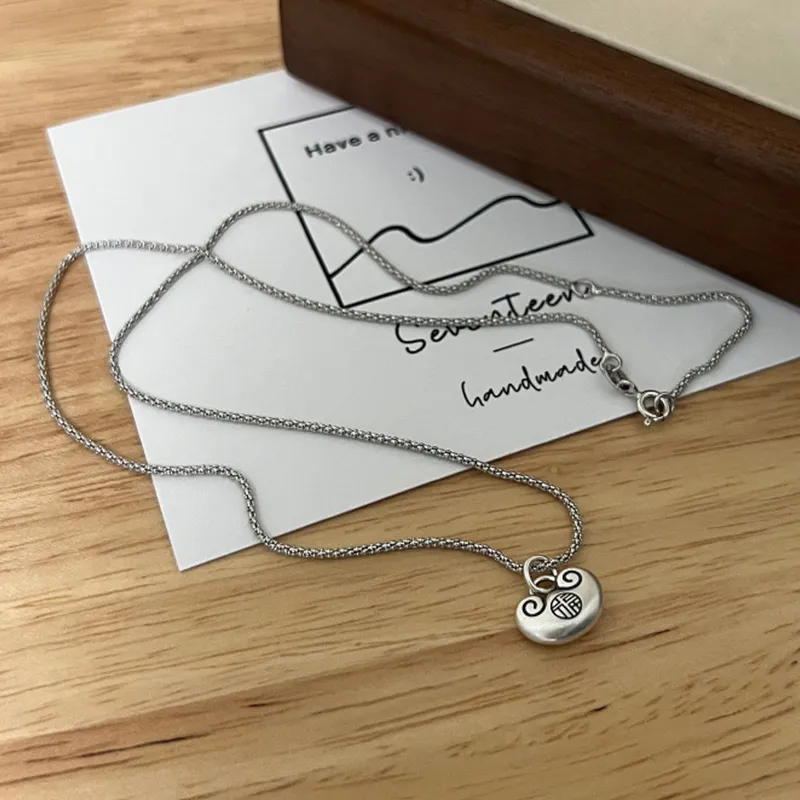 Ascending S925 Silver Necklaces Women's-3
