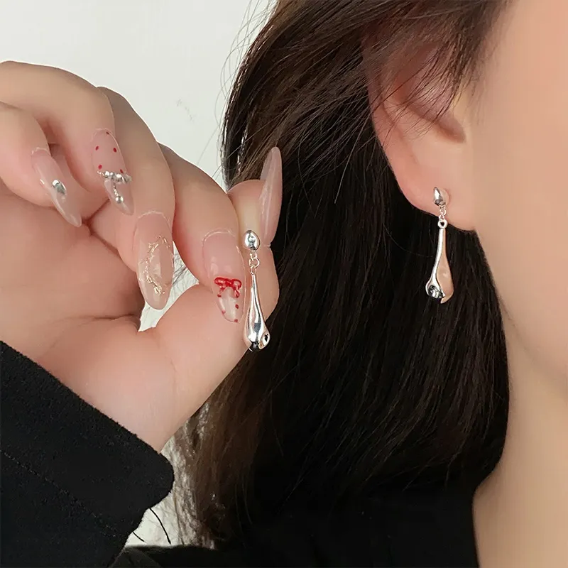 Ascending S925 Silver Earrings Women's-4