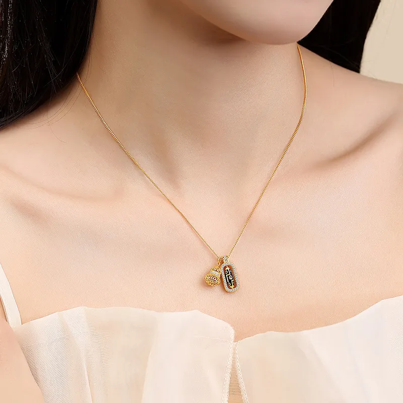 Ascending S925 Silver Necklaces Women's-4