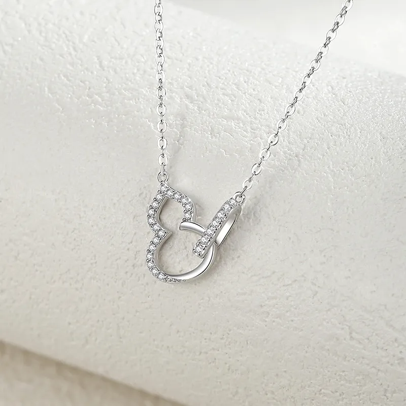Ascending S925 Silver Necklaces Women's-1