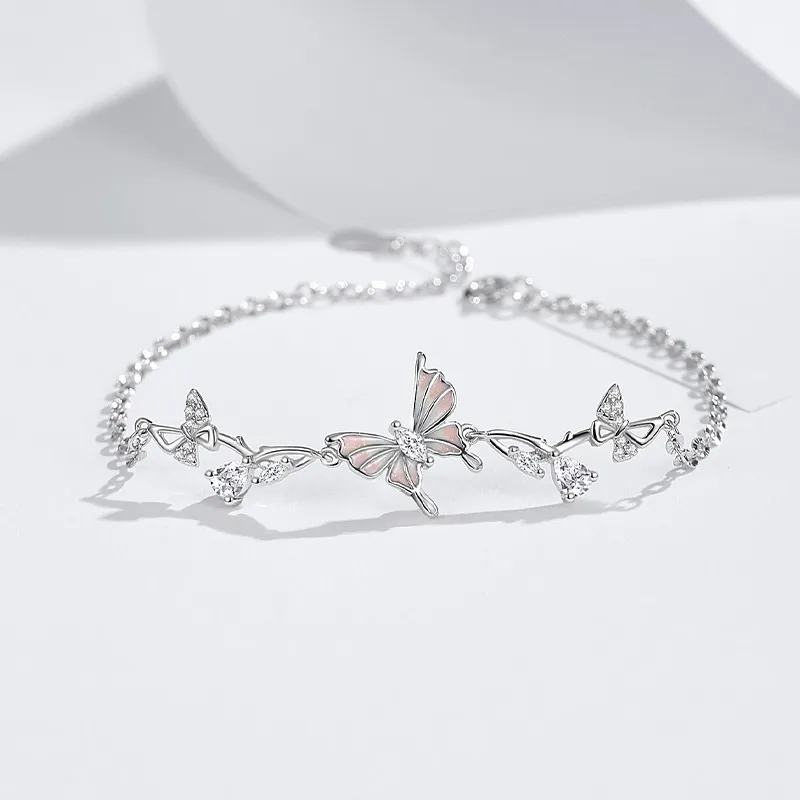 Ascending S925 Silver Bracelets Women's-2