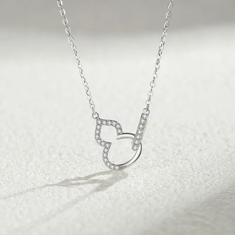 Ascending S925 Silver Necklaces Women's-2