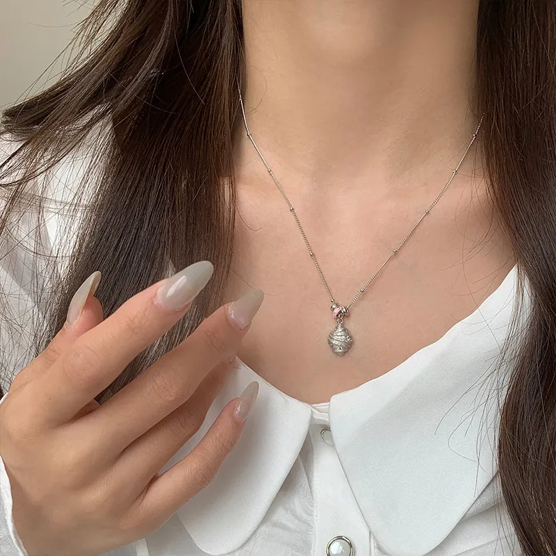 Ascending S925 Silver Necklaces Women's-3