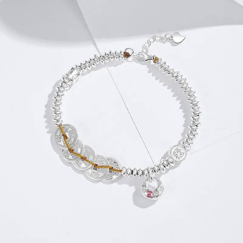 Ascending 925 Sterling Silver Bracelets Women's-1