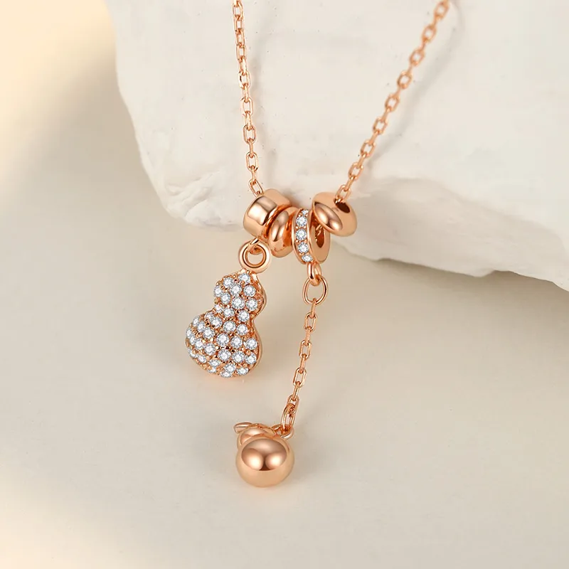 Ascending S925 Silver Necklaces Women's-8